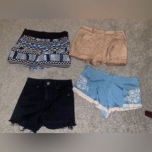 15. Formal shorts bundle bcbg maxazaria, J crew size 0